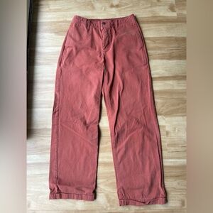 Free People Women's Rust Chinos Size 26